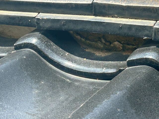 周南市　メールでのお問い合わせから始まった瓦屋根の漆喰修理調査